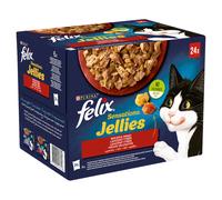 Felix Sensations Jellies selezione in gelatina 4 x (24 x 85 g)