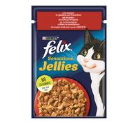 Felix sensations manzo in gelatina con pomodoro 26x85 g it