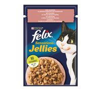 Felix sensations salmone in gelatina gamberetti 85 g