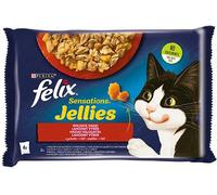 FELIX Sensations Sapori di campagna in gelatina con manzo e pollo 4x85g