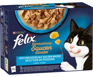 Felix Sensations Sauces - Selezioni con Pesci - 12x85 g - 1.020 g