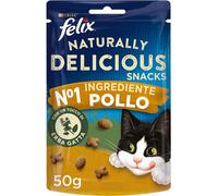 FELIX Snack Gatto Naturally Delicious al Pollo 50G