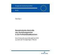 Felix Stern Demokratische Kontrolle von Ausschussgremien in EU-Freih (Tascabile)