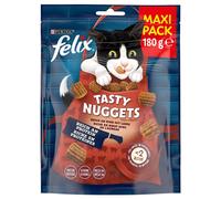 Felix Tasty Nuggets Manzo e Agnello Snack per gatto - Set %: 2 x 180 g