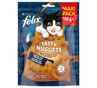 Felix Tasty Nuggets Pollo e Anatra Snack per gatto - Set %: 2 x 180 g
