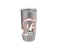Felix The Cat Americana Script Logo Bicchiere termico in acciaio inox doppia parete