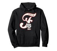 Felix The Cat Americana Script Logo Felpa con Cappuccio
