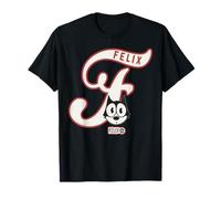 Felix The Cat Americana Script Logo Maglietta