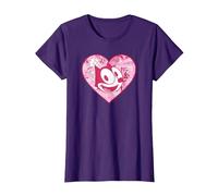 Felix The Cat Heart Comic Fill Maglietta, Donna, Viola, M