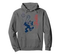 Felix The Cat Home Run Baseball Americana Felpa con Cappuccio