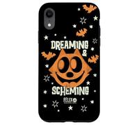 Felix The Cat Jack O Lantern Dreaming & Scheming Custodia per iPhone XR