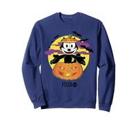 Felix The Cat Jack-O’-Lantern Halloween Felpa