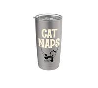 Felix The Cat Naps Bicchiere termico in acciaio inox doppia parete