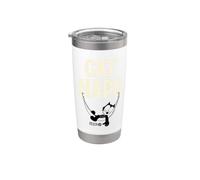 Felix The Cat Naps Bicchiere termico in acciaio inox doppia parete