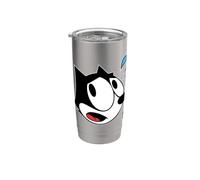 Felix The Cat Scaredy-Cat Halloween Bicchiere termico in acciaio inox doppia parete