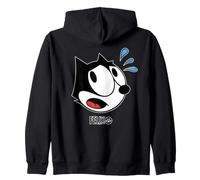 Felix The Cat Scaredy-Cat Halloween Felpa con Cappuccio