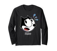 Felix The Cat Scaredy-Cat Halloween Maglia a Manica