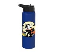 Felix The Cat Spooky Candy Run Stainless Steel Insulated Water Bottle