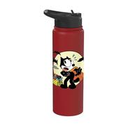 Felix The Cat Spooky Candy Run Stainless Steel Insulated Water Bottle