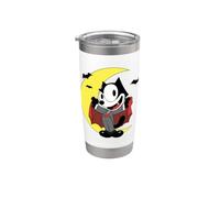 Felix The Cat Vampire Moon Halloween Bicchiere termico in acciaio inox doppia parete