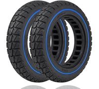 Felixstory Pneumatico Solido 10x2 Pollice Ricambio per Pneumatico Originale 10x2.125 10x2/54-152 8.5x2.0 50/75-6.1 8 1/2x2, Adatto per Xiaomi Mi Essential/3 Lite UrbanGlide Monopattino Elettrico, Blu