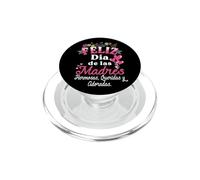 Feliz dia de las Madre in spagnolo Fiore floreale per la PopSockets PopGrip per MagSafe