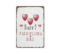 Feliz día de San Valentín, regalo divertido para novio y novia, "Te extraño, amo a mi novia, esposa, mamá, marido", placa, letrero, coronas de San Valentín, puerta de entrada, porche, regalos de gran