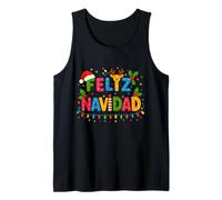 Feliz Navidad 2025 Matching Family Spanish Mexican Christmas Canotta