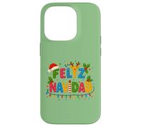 Feliz Navidad 2025 Matching Family Spanish Mexican Christmas Custodia per iPhone 14 Pro