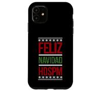 Feliz Navidad Belico Mexican Tumbado Christmas Latinx Mexico Custodia per iPhone 11