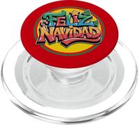 Feliz Navidad Buon Natale Espanol Graffiti PopSockets PopGrip per MagSafe