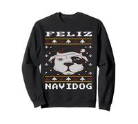 Feliz Navidog Feliz Navidad Cane Natale Stelle Cani Felpa