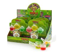 Felko Dr. Sour Triple Dipper Caramelle Gommose al Gusto di Fragola Limone e Angu