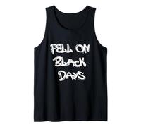 Fell on Black Days T-Shirt - Moody & Grunge-Inspired Design Canotta