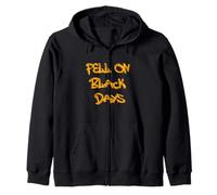 Fell on Black Days T-Shirt - Moody & Grunge-Inspired Design Felpa con Cappuccio