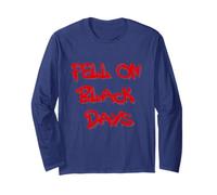 Fell on Black Days T-Shirt - Moody & Grunge-Inspired Design Maglia a Manica