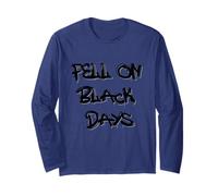 Fell on Black Days T-Shirt - Moody & Grunge-Inspired Design Maglia a Manica