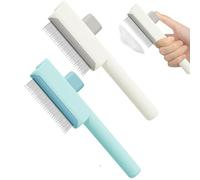 Fellblitz - Spazzola autopulente per animali domestici, per la cura dei capelli lunghi e corti, spazzola per gatti, spazzola miracolosa del pelo per cani, spazzola per gatti per la rimozione di peli