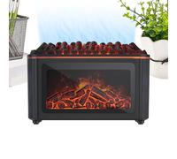 Fellflying Diffusore di Aromi per la Casa - Umidificatore Ultrasonico Silenzioso Da 160ml Con 7 Colori Della Fiamma | Diffusore D'Aria A Fiamma | Per Camera Da Uffici Bagno Salone Spa Yoga Meditazione