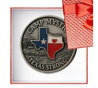 Fellflying Moneta Commemorativa Texas Con Sigillo Di Stato | Moneta Ricordo Texas Da Collezione,Token Souvenir Per Amici Famiglia Anziani