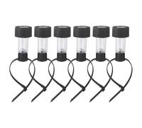 Fellflying per Piscina - Set di 6 Pezzi Impermeabile con Nastro di Supporto Regolabile, Illuminazione Come per la Piscina | per Il Lato della Piscina, Il Giardino, la terrazza, Lo Stagno