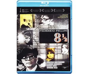 fellini - otto e mezzo (Blu-ray) Marcello Mastroianni Anouk Aimée Sandra Milo