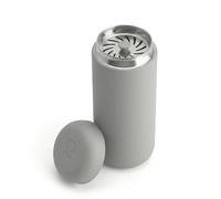 Fellow Carter Move - Tazza da viaggio con isolamento sottovuoto in acciaio inox per caffè e tè, con interno in ceramica e paraspruzzi, colore: grigio opaco, tazza da 453,6 ml