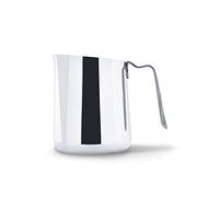 Fellow Eddy - Brocca per cottura a vapore, schiumalatte e latte di precisione, beccuccio scanalato, piegatura frontale affilata, acciaio inox 304 18/8 - 510 g, acciaio lucido