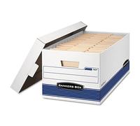 Fellowes 00701 Blu, Bianco scatola e archivio - Scatole e archivi (Blu, Bianco, A4, 327 x 644,5 x 260,3 mm)