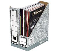 Fellowes 0186004 Bankers Box System Portariviste, Grigio