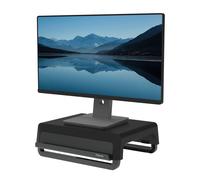 Fellowes 100016560 supporto da tavolo per Tv a schermo piatto Scrivania Nero Grigio (Fellowes Breyta Monitor Stand Black)