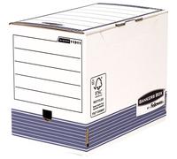 Bankers Box 1131102 Scatola Archivio A4+ System, Dorso 200 mm, FSC, Confezione da 10 Pezzi