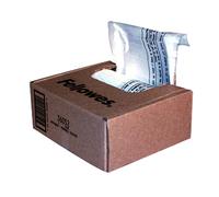 FELLOWES - 36052 - Sacchetto per distruggidocumenti - 23 - 28 L - Fellowes - conf. 100 pezzi - 103122 - Conf. da 1 Pz. - 36052