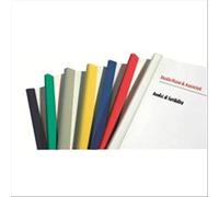 Fellowes Dorsi rilegafogli 389934 – Diametro 16 mm, Confezione da 25 pezzi, Rosso